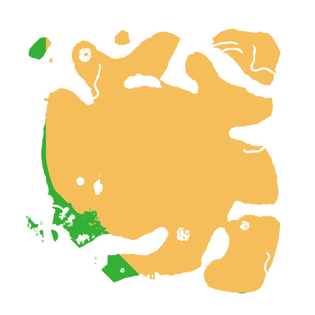 Biome Rust Map: Procedural Map, Size: 3500, Seed: 1150301720