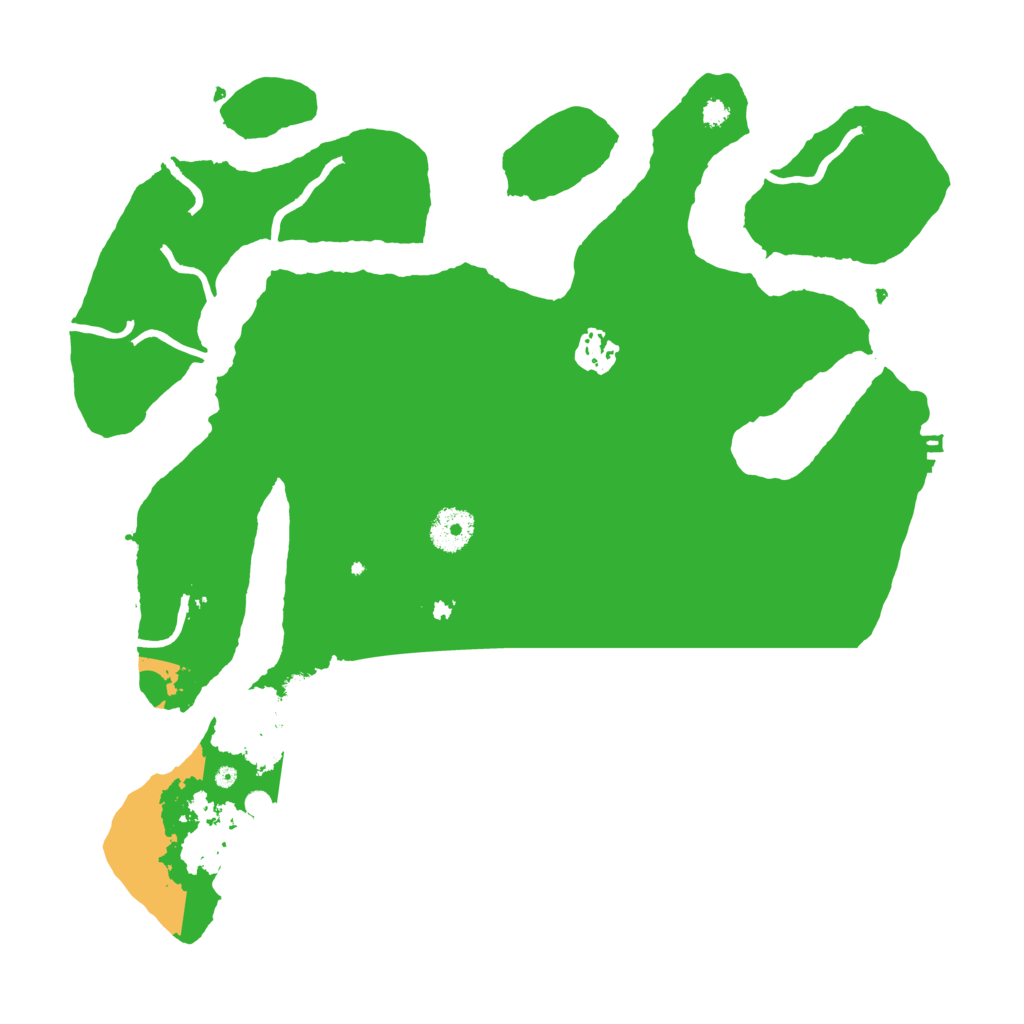 Biome Rust Map: Procedural Map, Size: 3550, Seed: 593388