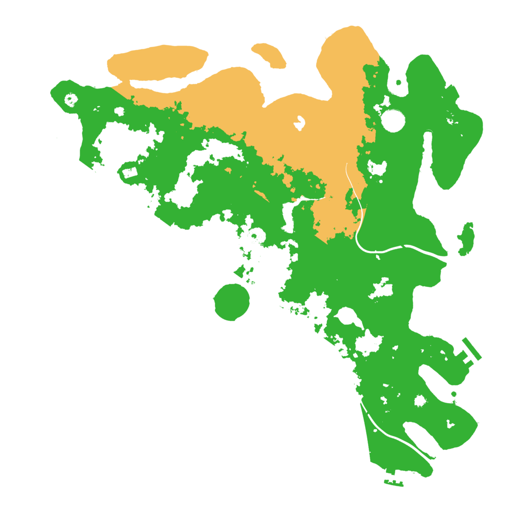 Biome Rust Map: Procedural Map, Size: 4000, Seed: 967034126