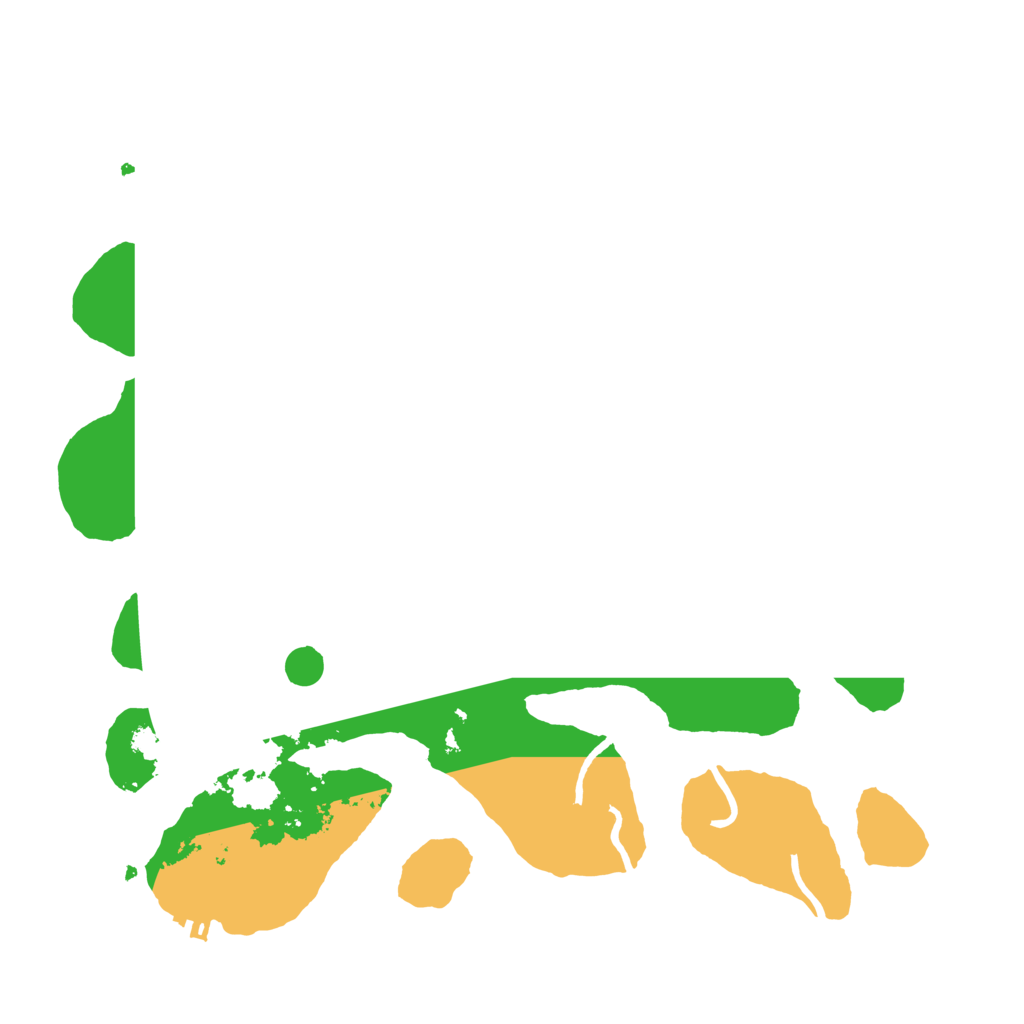 Biome Rust Map: Procedural Map, Size: 3550, Seed: 69660