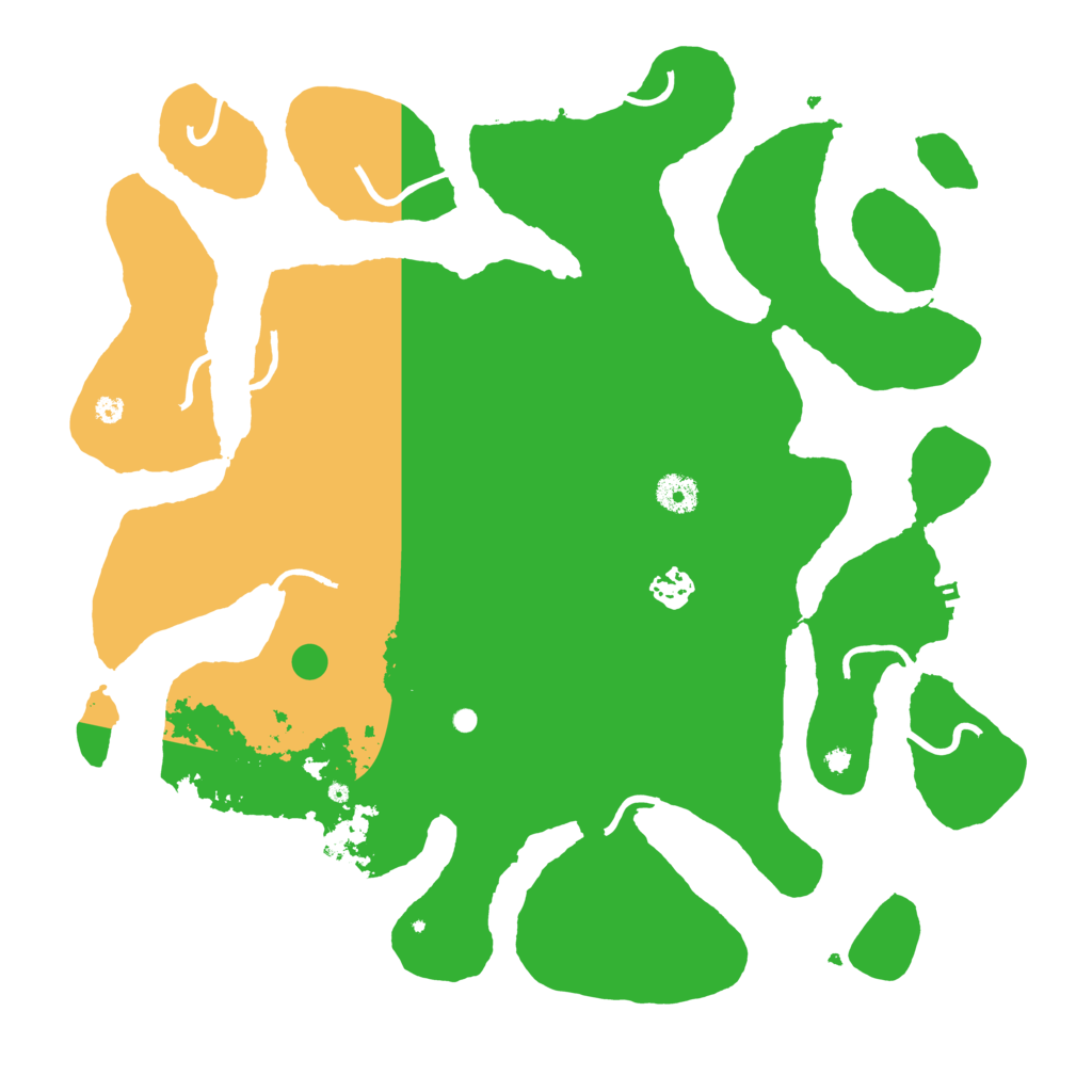 Biome Rust Map: Procedural Map, Size: 4000, Seed: 33332