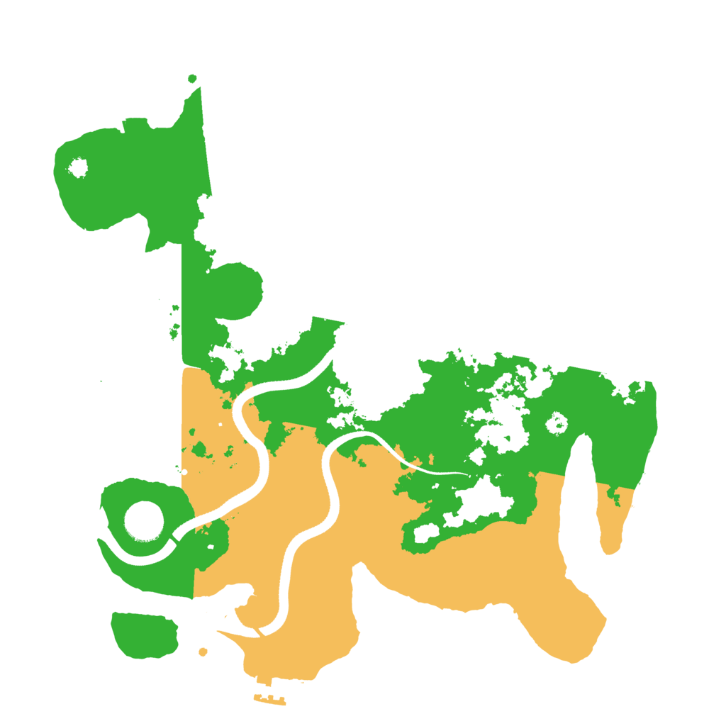 Biome Rust Map: Procedural Map, Size: 3400, Seed: 694206913