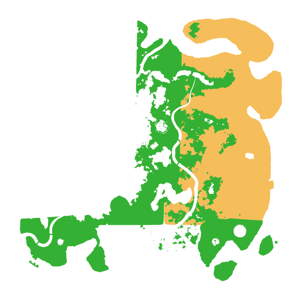 Biome Rust Map: Procedural Map, Size: 4200, Seed: 1160764464