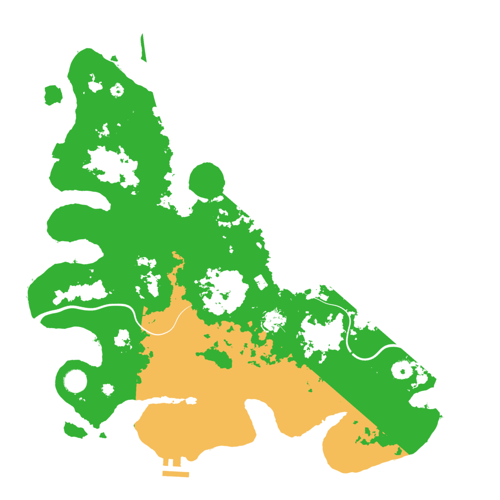 Biome Rust Map: Procedural Map, Size: 3800, Seed: 818751890