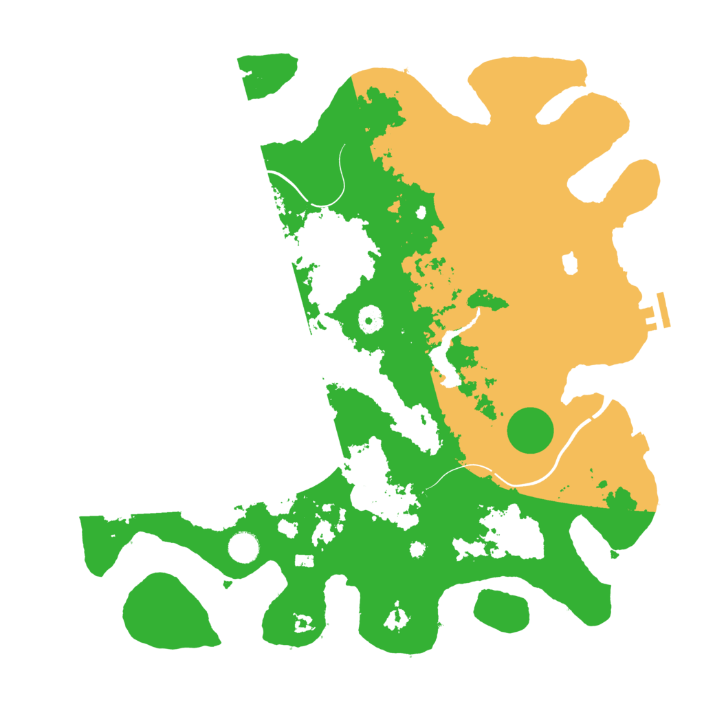 Biome Rust Map: Procedural Map, Size: 4000, Seed: 162008