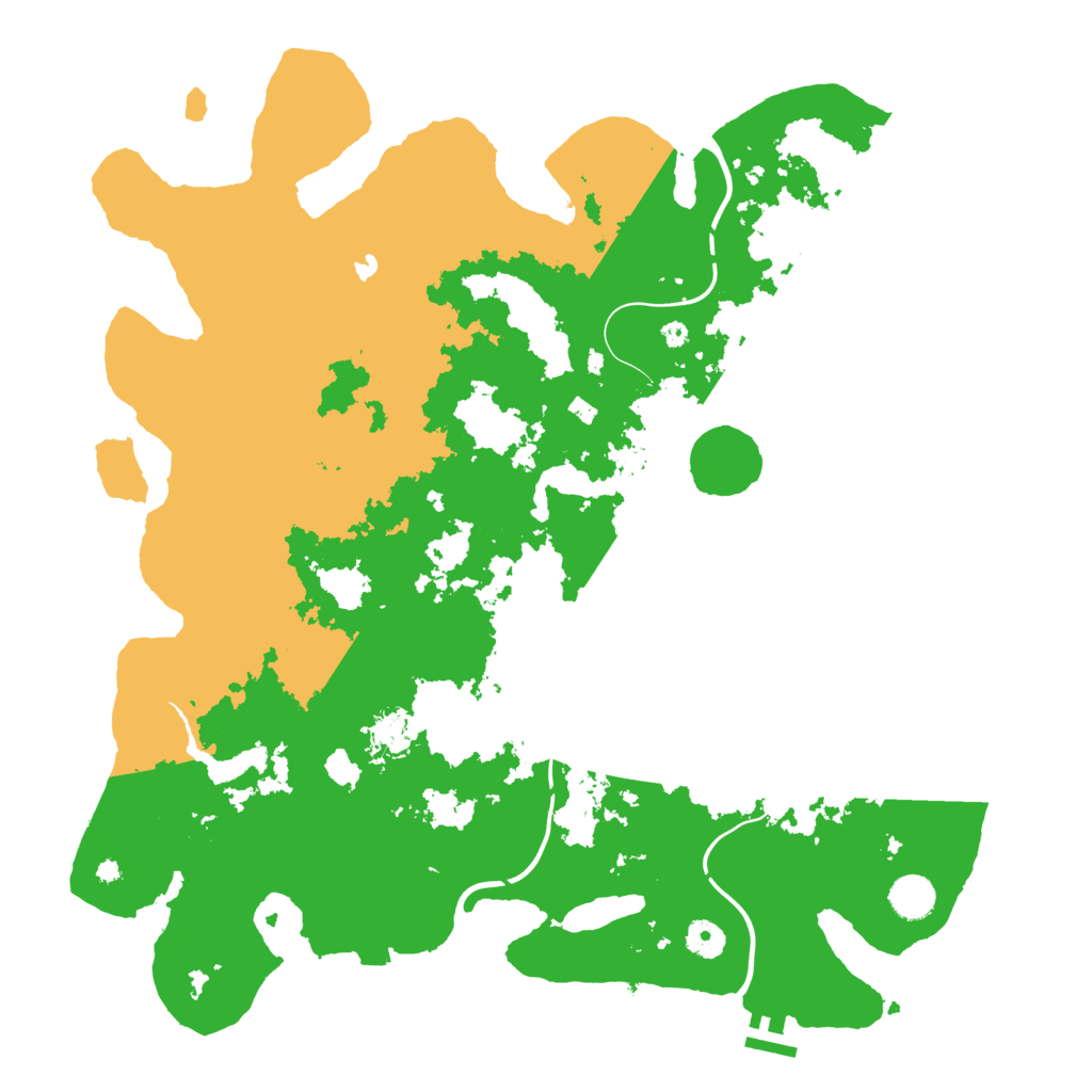 Biome Rust Map: Procedural Map, Size: 4250, Seed: 14165