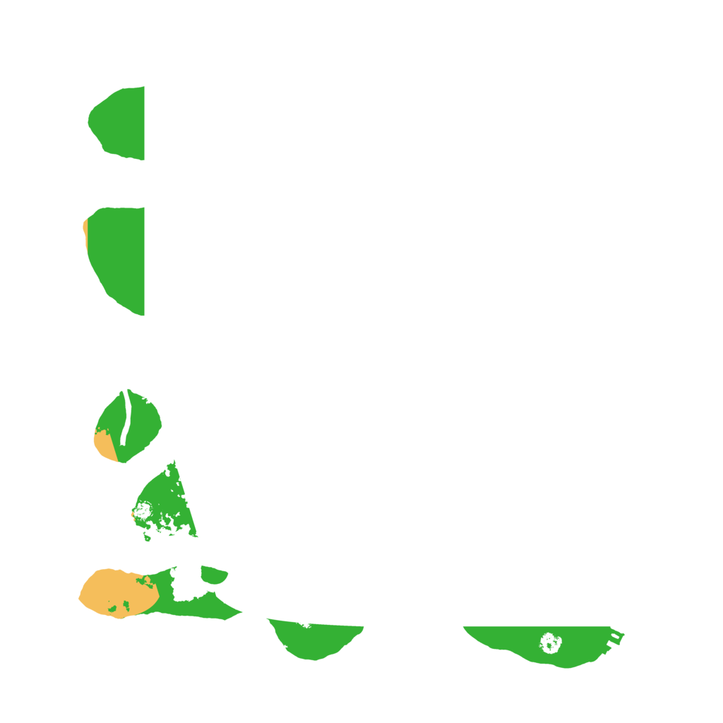 Biome Rust Map: Procedural Map, Size: 3550, Seed: 409818