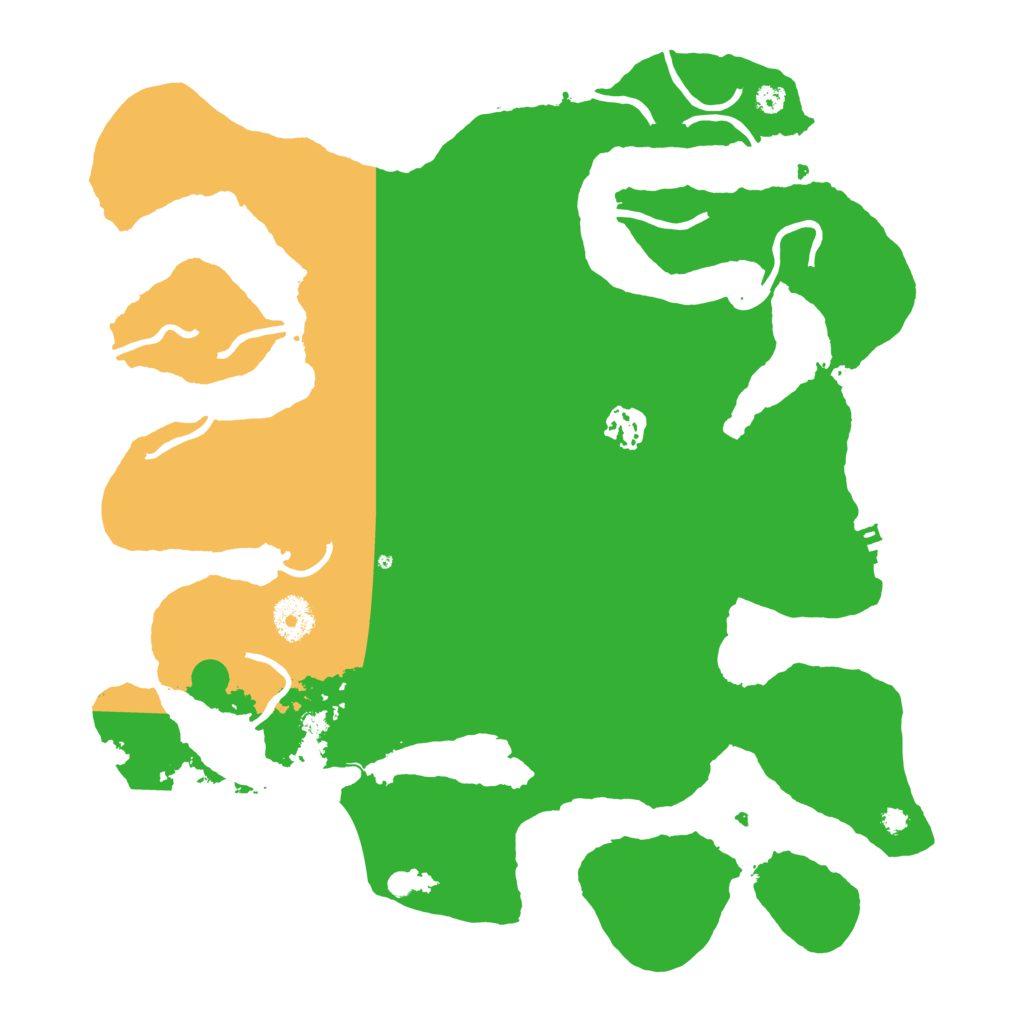 Biome Rust Map: Procedural Map, Size: 3600, Seed: 1971303803