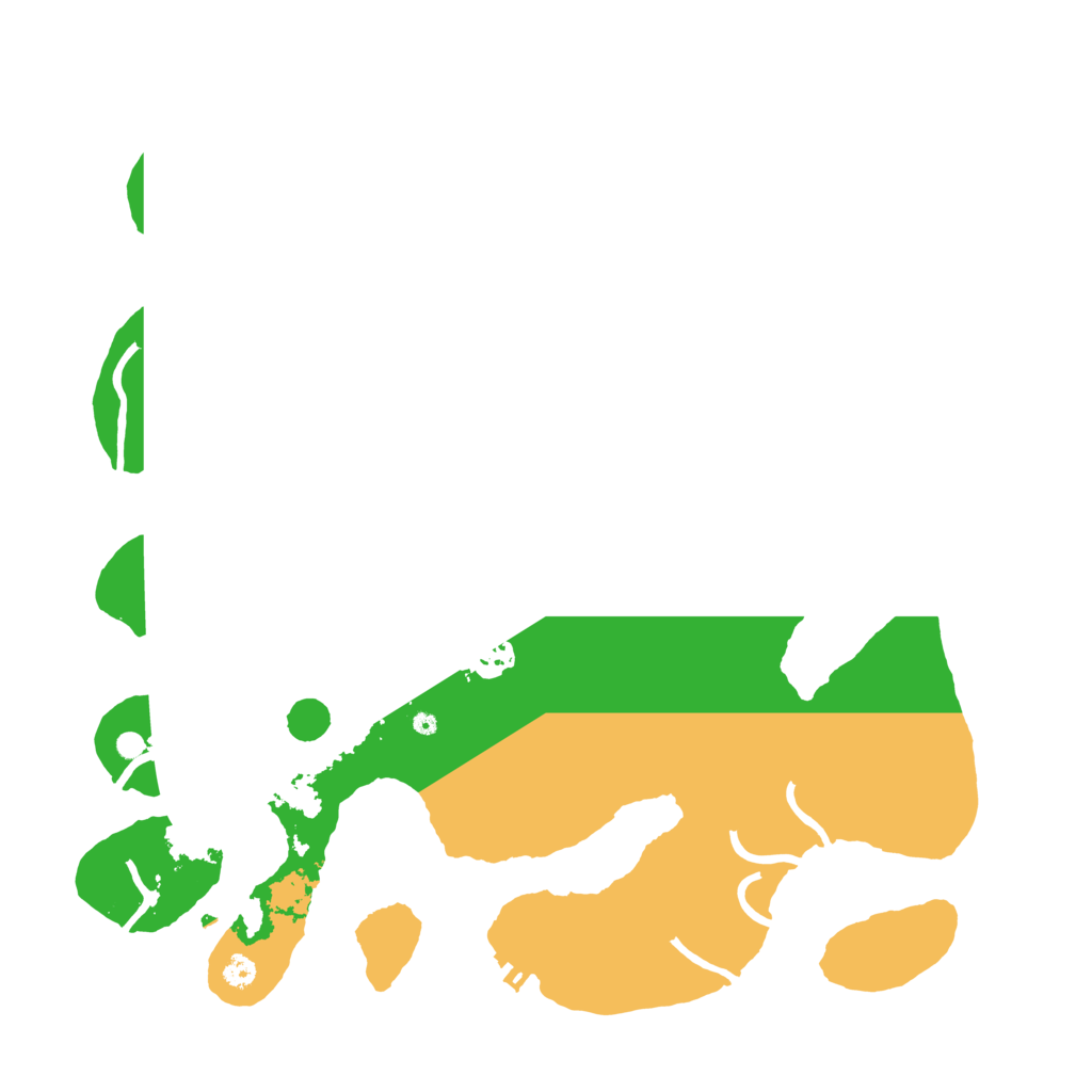 Biome Rust Map: Procedural Map, Size: 3500, Seed: 36403630