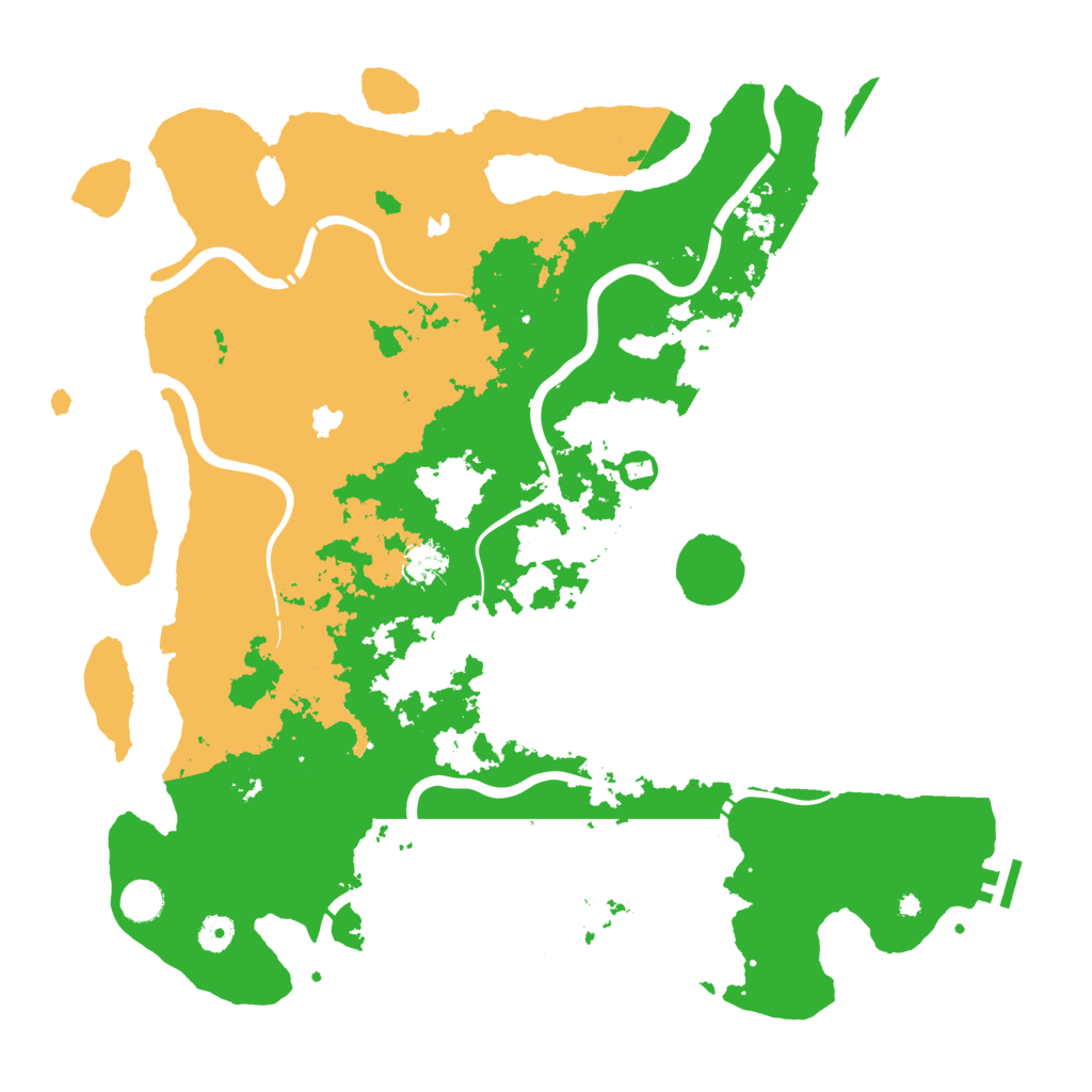Biome Rust Map: Procedural Map, Size: 4500, Seed: 1901433969