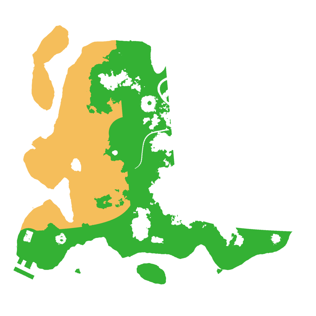 Biome Rust Map: Procedural Map, Size: 3000, Seed: 1686173823
