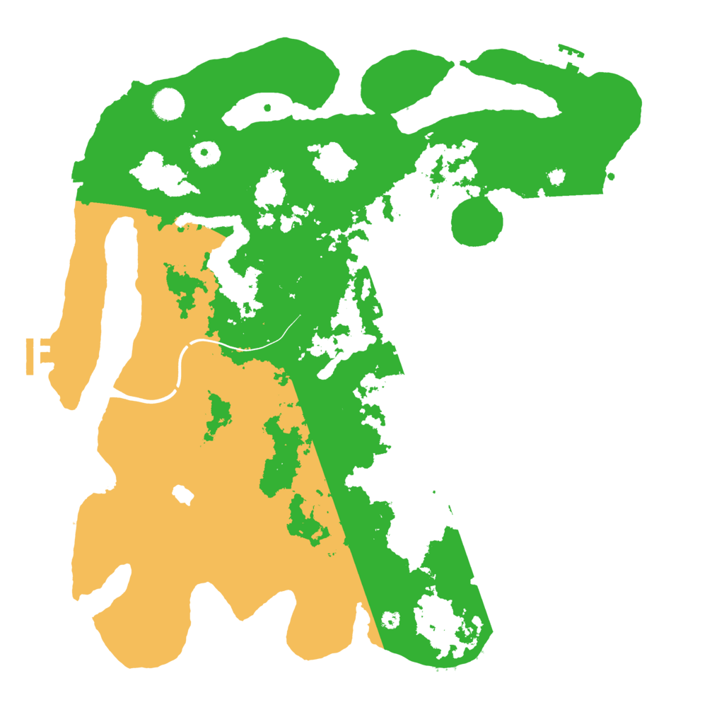 Biome Rust Map: Procedural Map, Size: 4000, Seed: 283020850