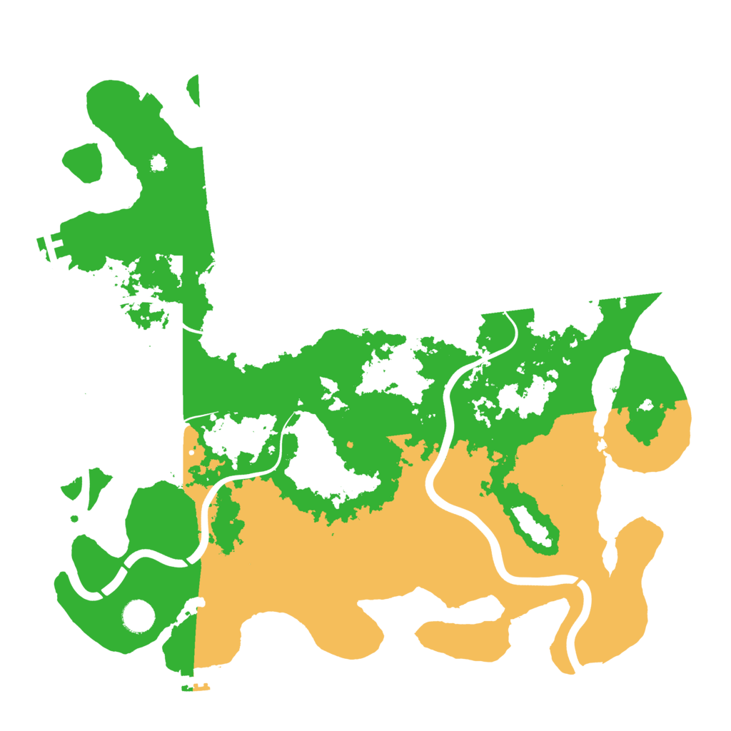 Biome Rust Map: Procedural Map, Size: 3950, Seed: 1551947789