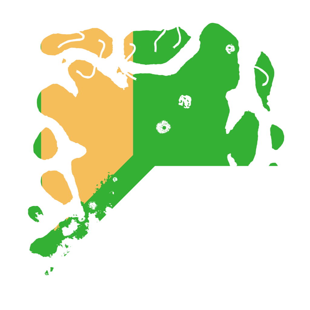 Biome Rust Map: Procedural Map, Size: 3500, Seed: 587709911