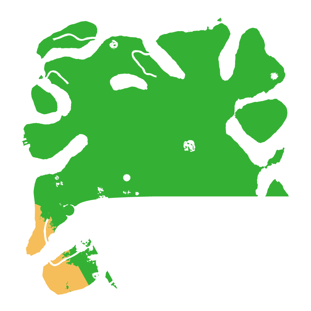 Biome Rust Map: Procedural Map, Size: 3850, Seed: 100000