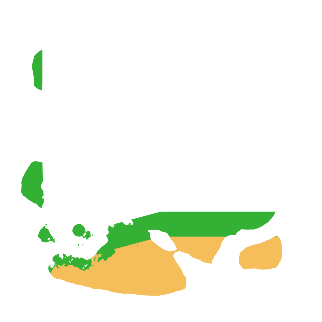 Biome Rust Map: Barren, Size: 3500, Seed: 1943036707