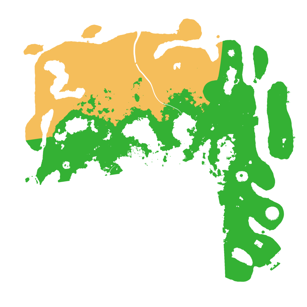 Biome Rust Map: Procedural Map, Size: 4000, Seed: 545550435