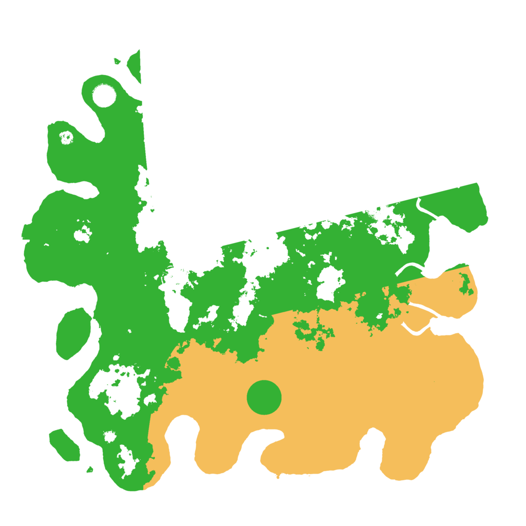 Biome Rust Map: Procedural Map, Size: 4000, Seed: 1