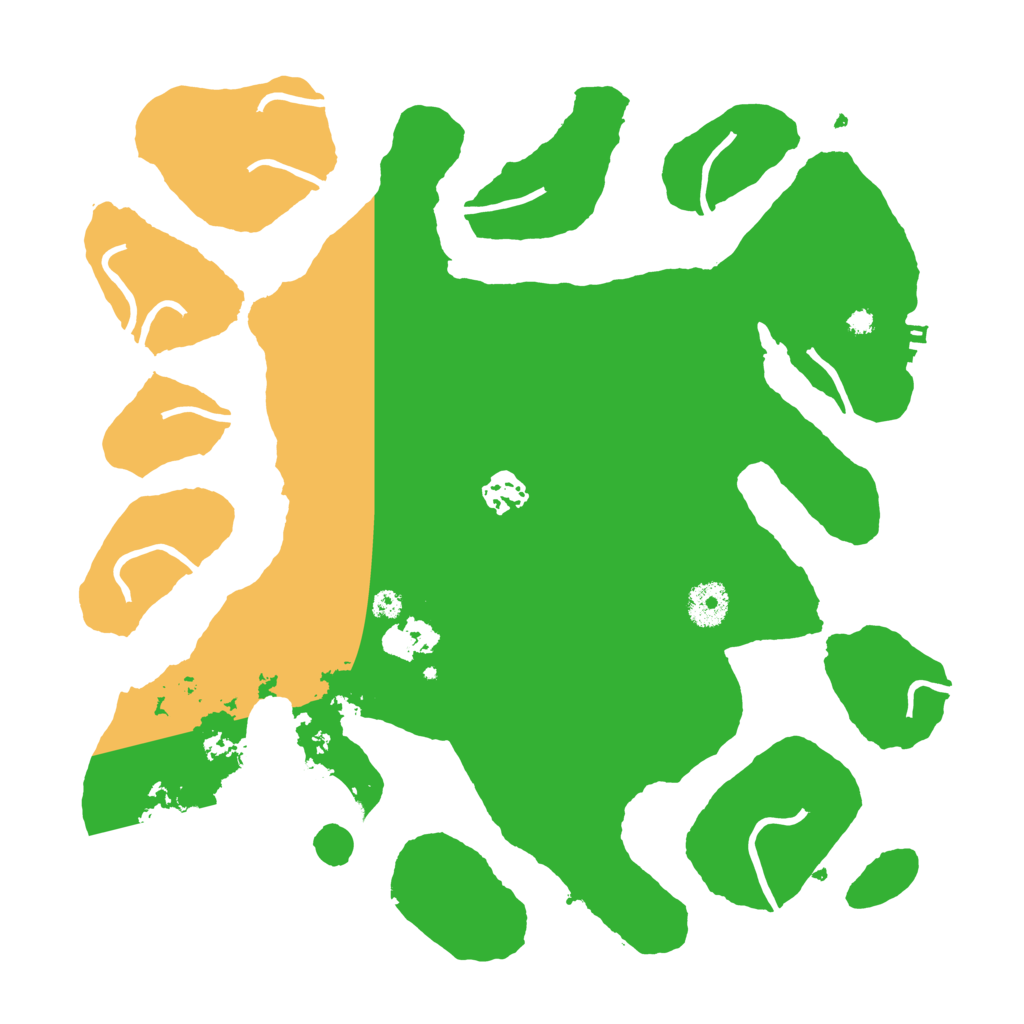 Biome Rust Map: Procedural Map, Size: 3550, Seed: 72572