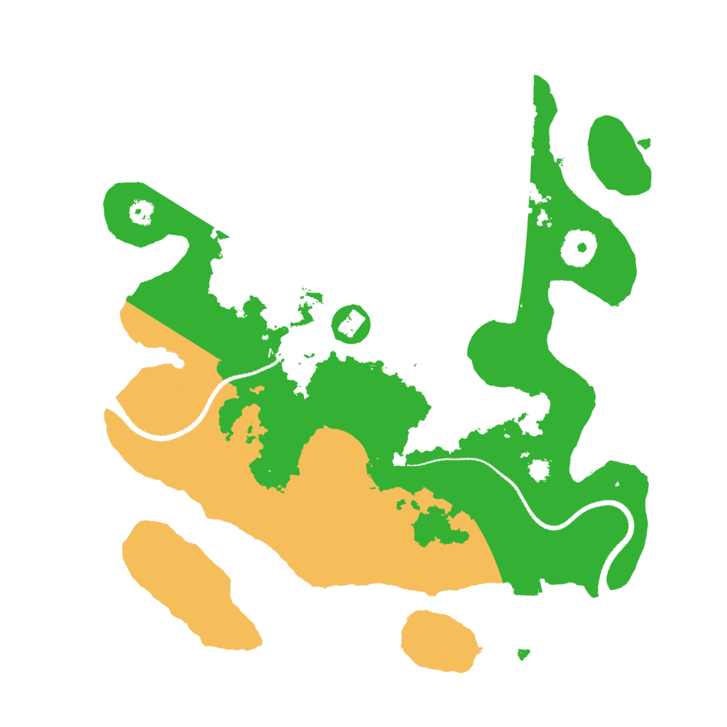 Biome Rust Map: Procedural Map, Size: 3000, Seed: 9009788