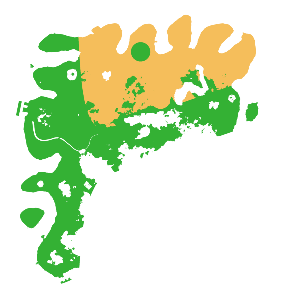 Biome Rust Map: Procedural Map, Size: 4000, Seed: 859478