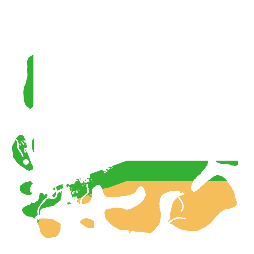 Biome Rust Map: Procedural Map, Size: 3950, Seed: 123138459