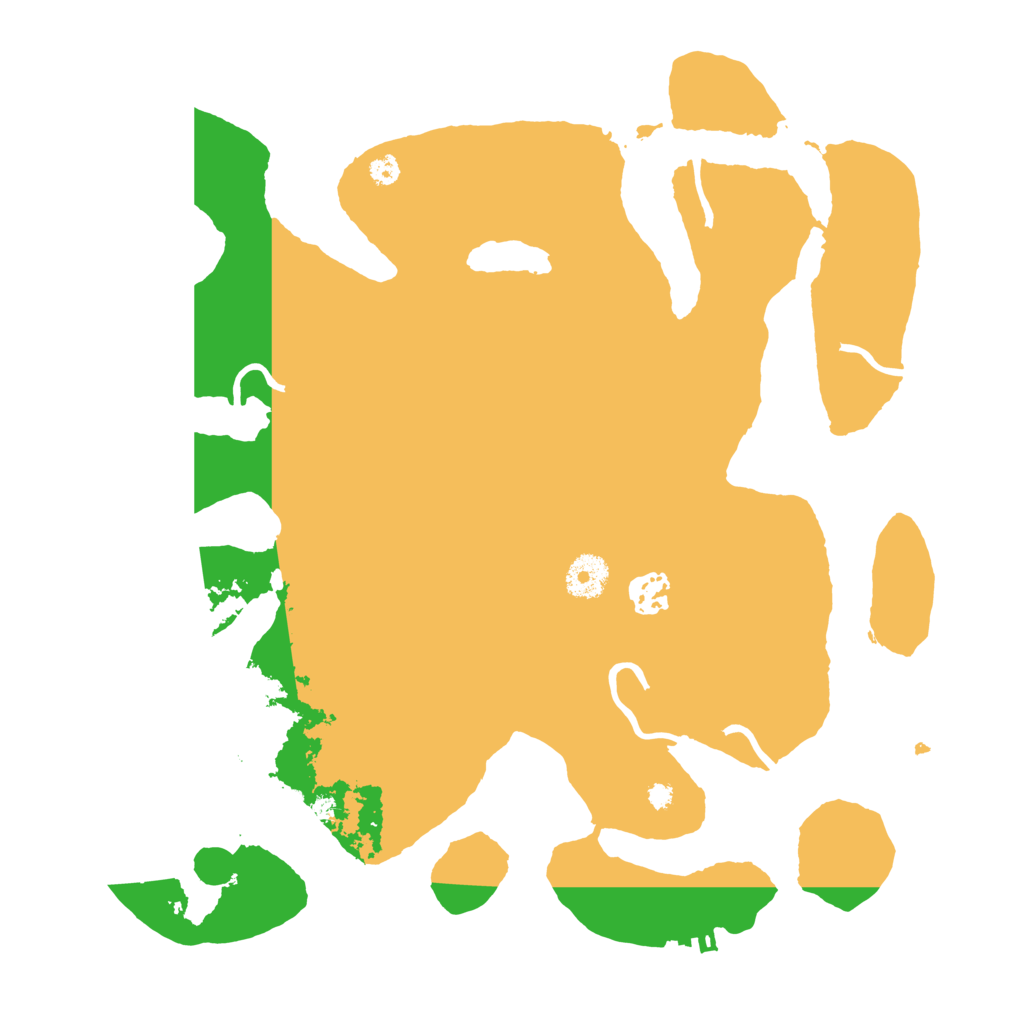 Biome Rust Map: Procedural Map, Size: 3550, Seed: 681135