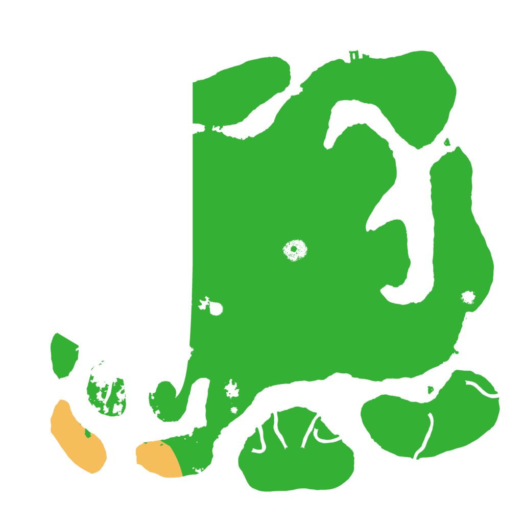 Biome Rust Map: Procedural Map, Size: 3550, Seed: 435532