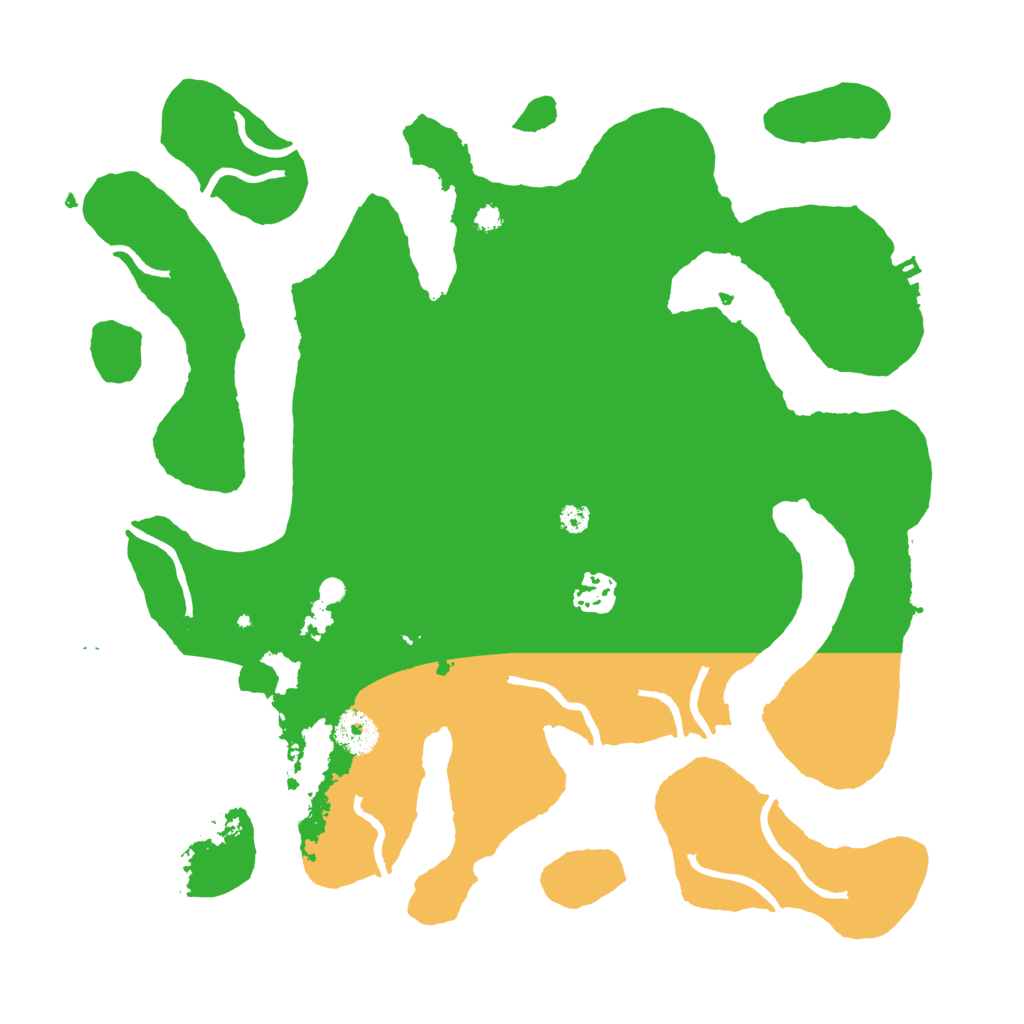 Biome Rust Map: Procedural Map, Size: 3550, Seed: 922061