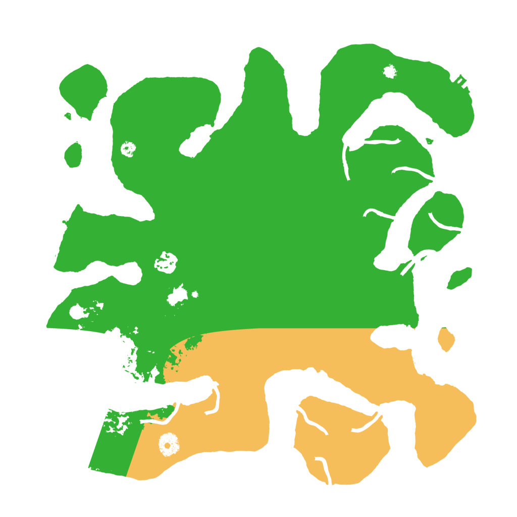 Biome Rust Map: Procedural Map, Size: 3550, Seed: 701315