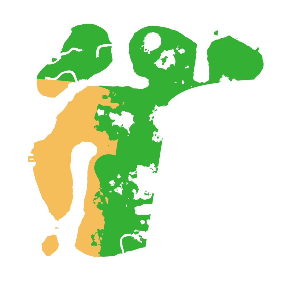 Biome Rust Map: Procedural Map, Size: 3000, Seed: 15797