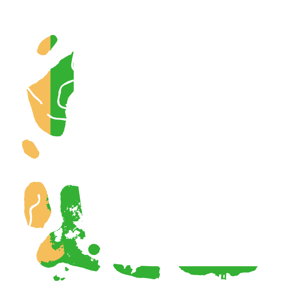 Biome Rust Map: Procedural Map, Size: 3650, Seed: 459139871