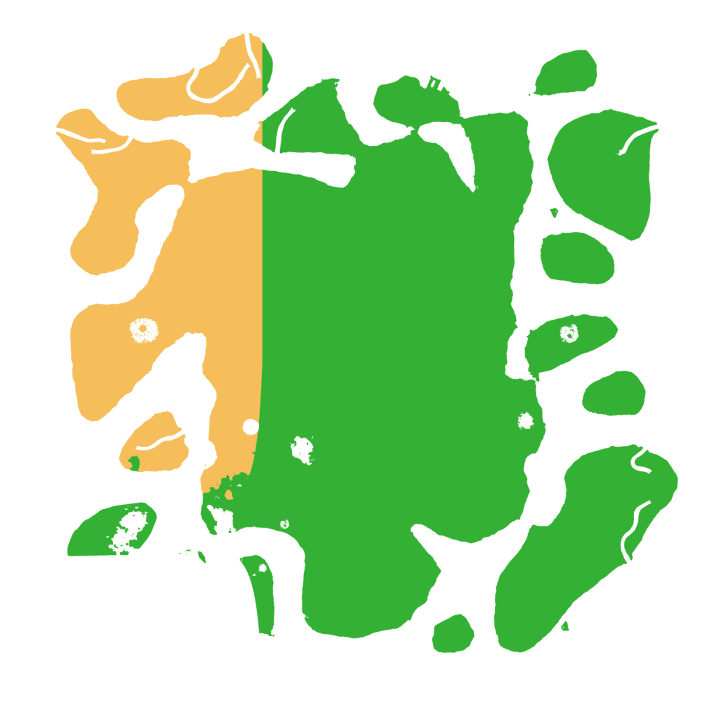 Biome Rust Map: Procedural Map, Size: 4000, Seed: 256096