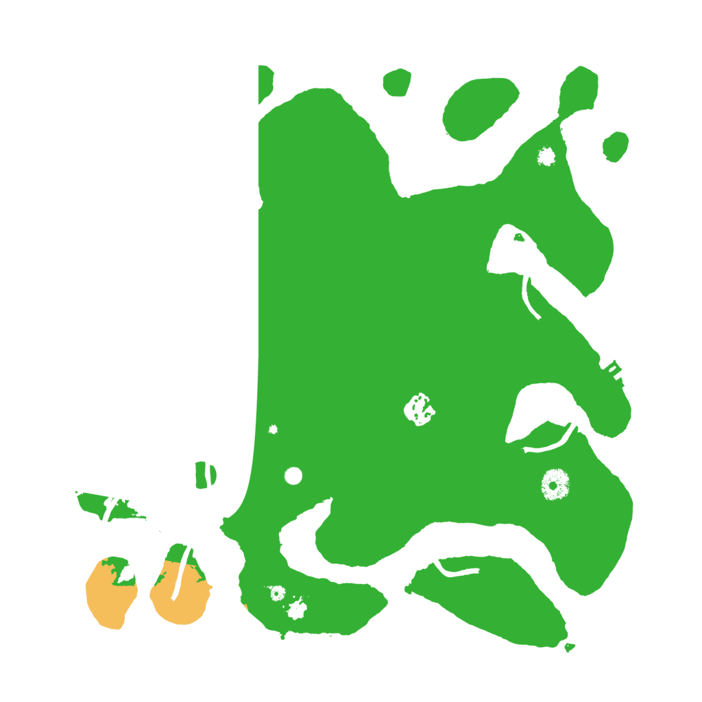 Biome Rust Map: Procedural Map, Size: 3500, Seed: 16071