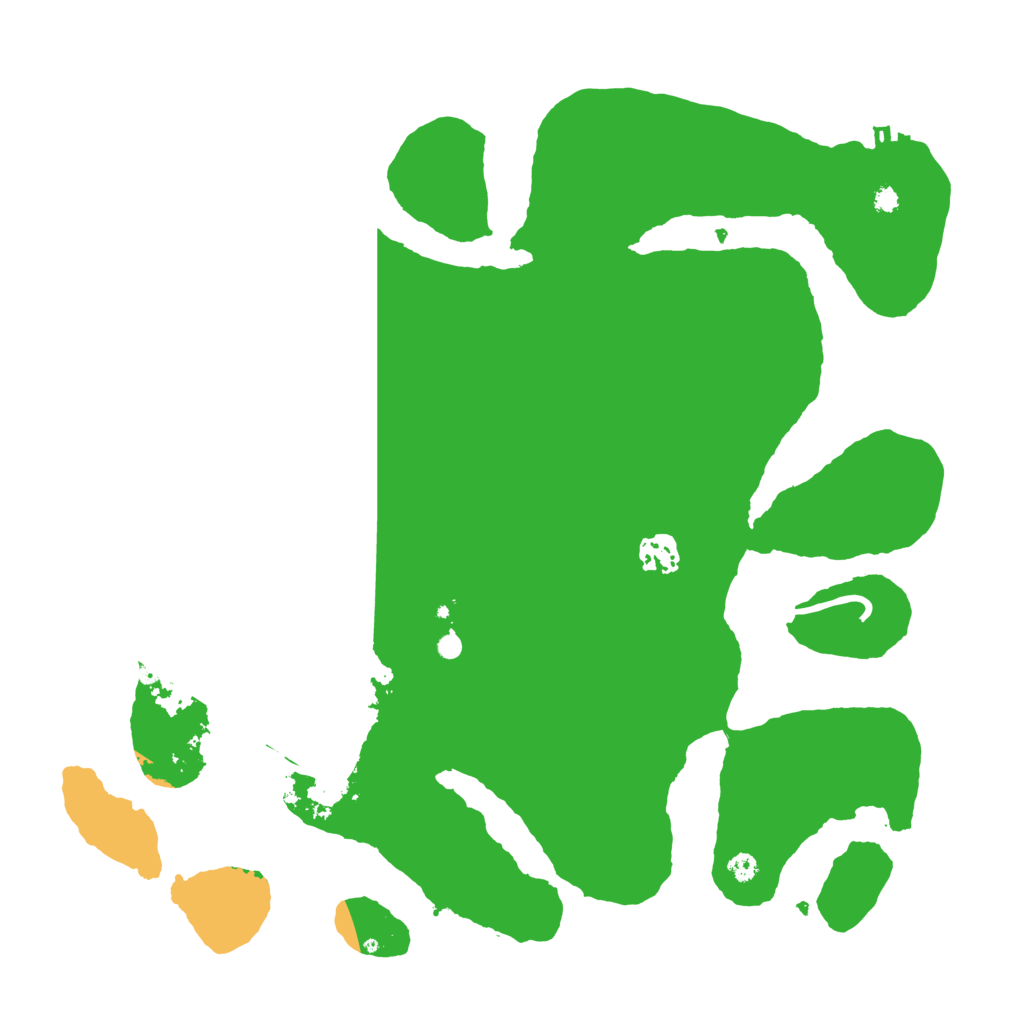 Biome Rust Map: Procedural Map, Size: 3700, Seed: 1199497587