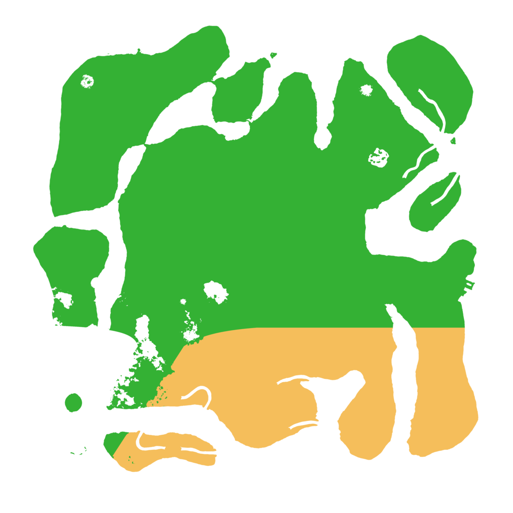 Biome Rust Map: Procedural Map, Size: 4000, Seed: 960114