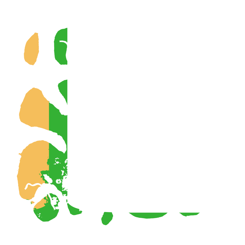 Biome Rust Map: Procedural Map, Size: 3550, Seed: 261069