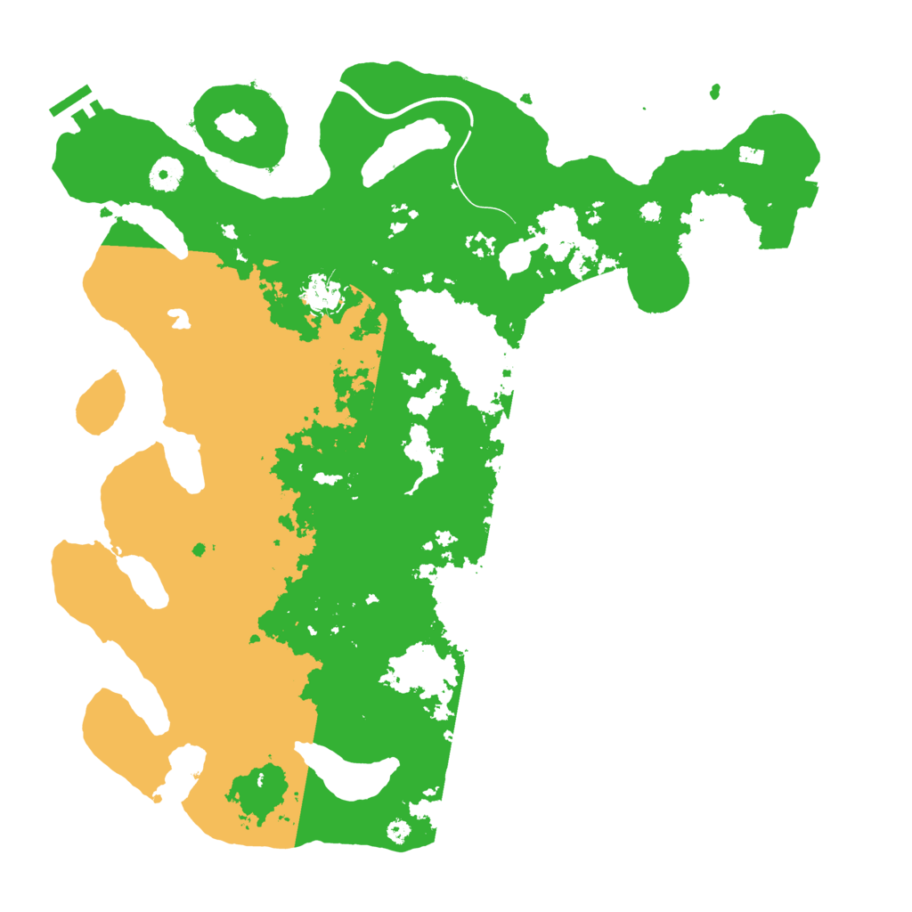 Biome Rust Map: Procedural Map, Size: 4000, Seed: 313228