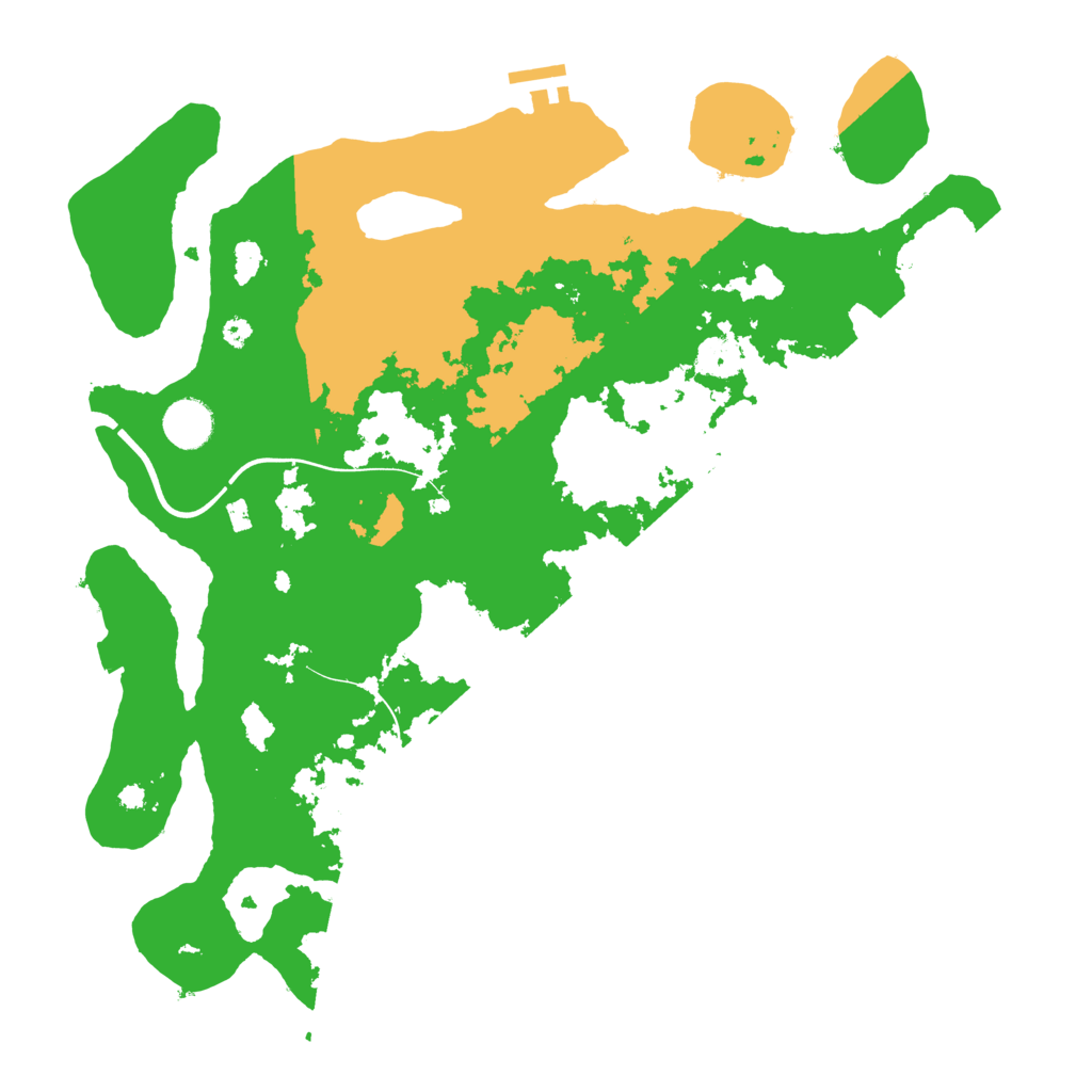 Biome Rust Map: Procedural Map, Size: 3850, Seed: 1436023686