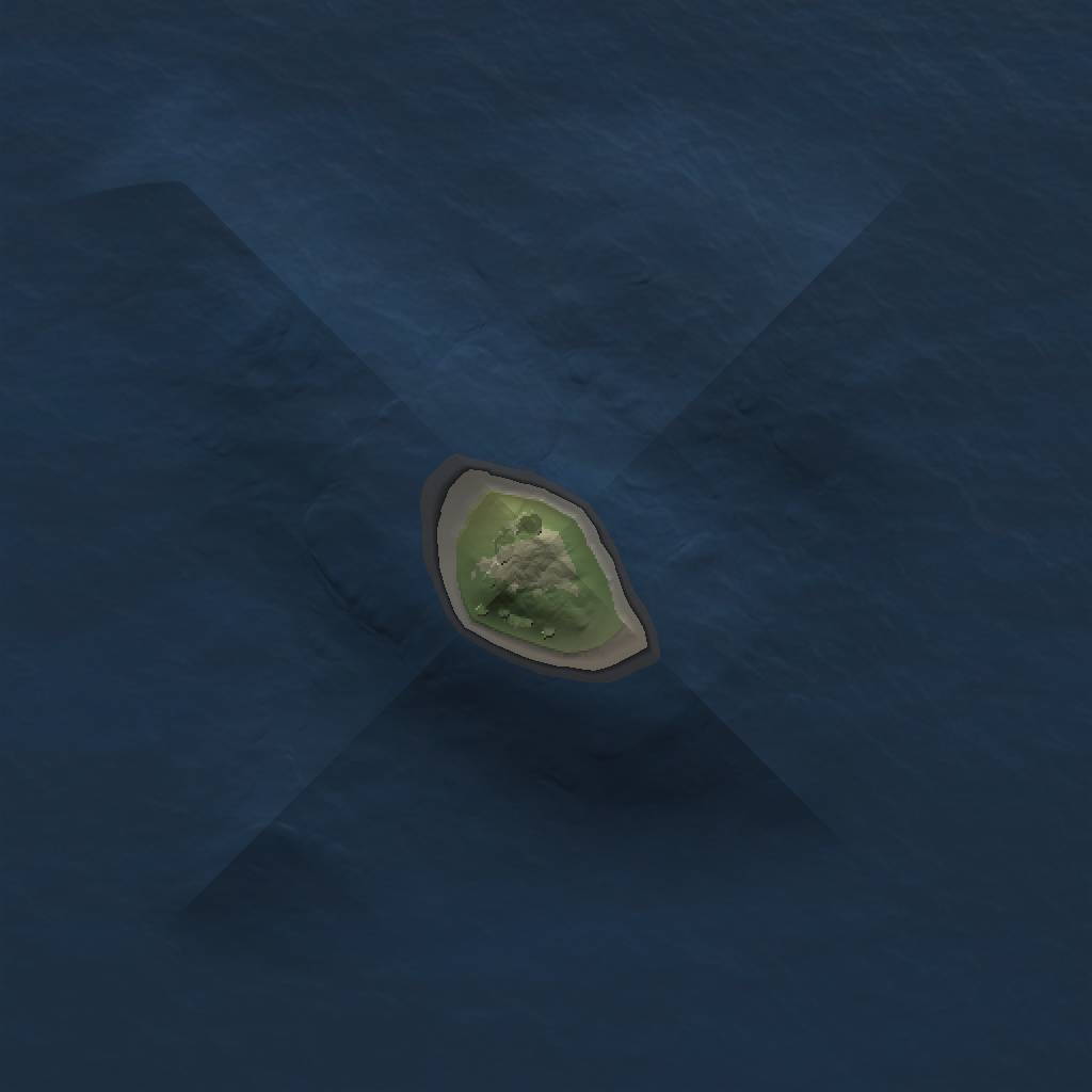 Rust Map: Procedural Map, Size: 1000, Seed: 231423, 3 Monuments