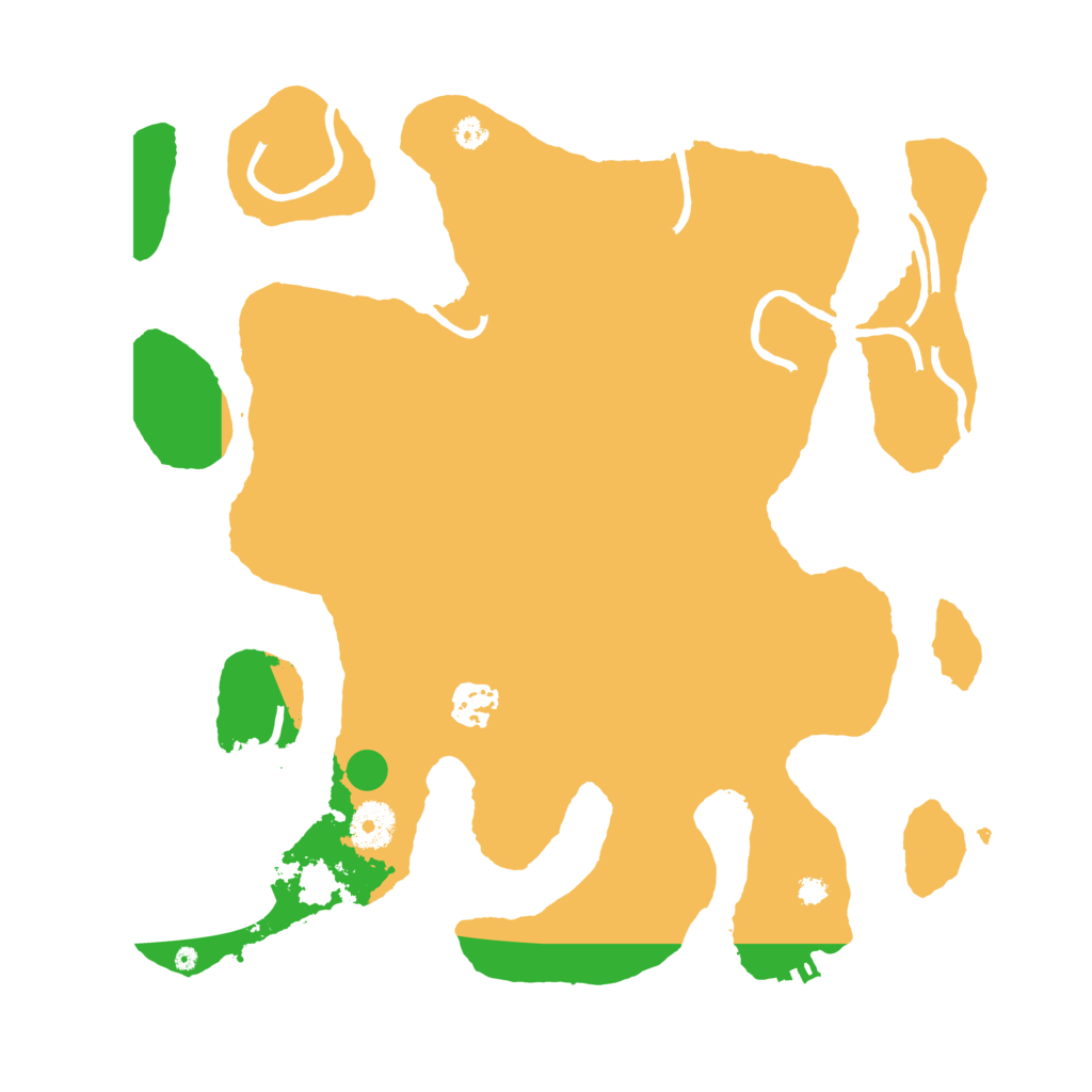 Biome Rust Map: Procedural Map, Size: 3500, Seed: 356073156