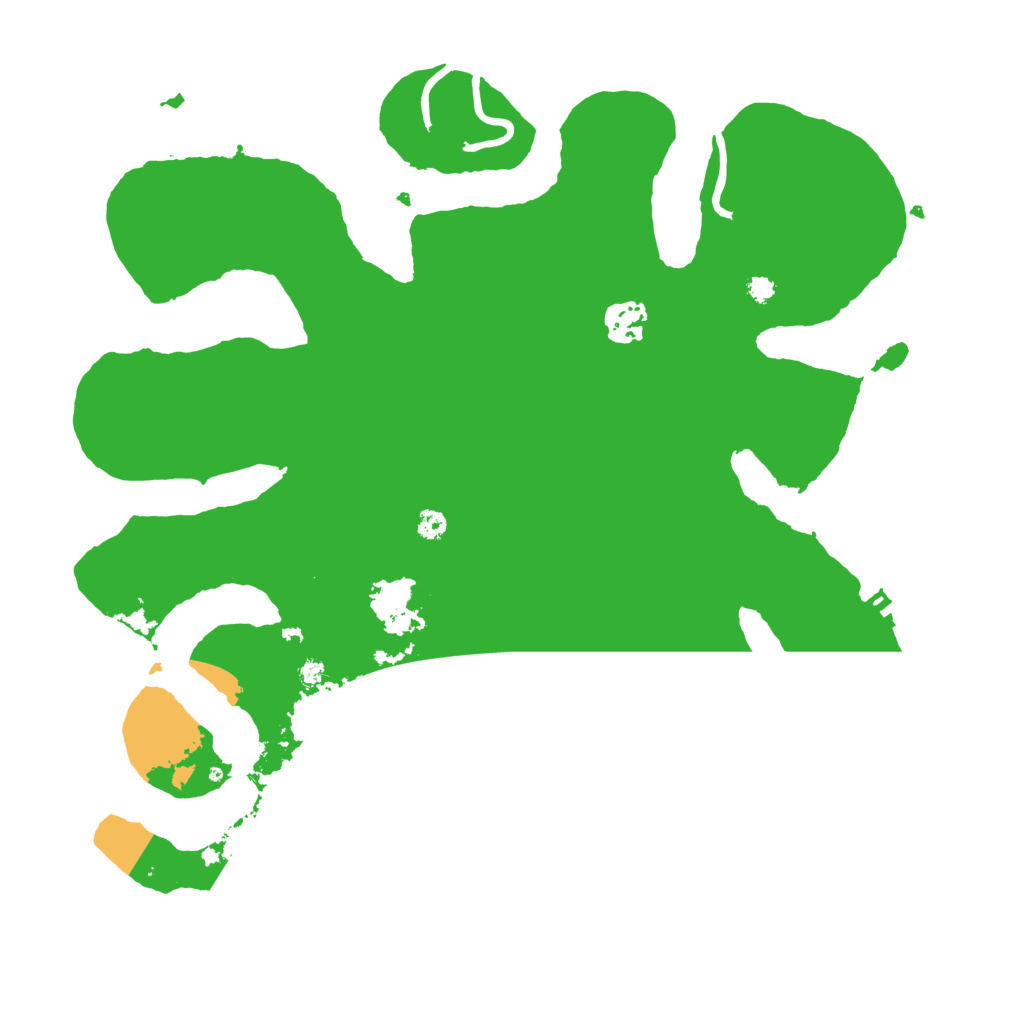 Biome Rust Map: Procedural Map, Size: 3550, Seed: 725473