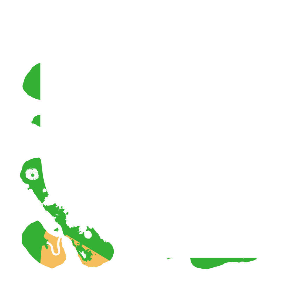 Biome Rust Map: Procedural Map, Size: 3550, Seed: 355655