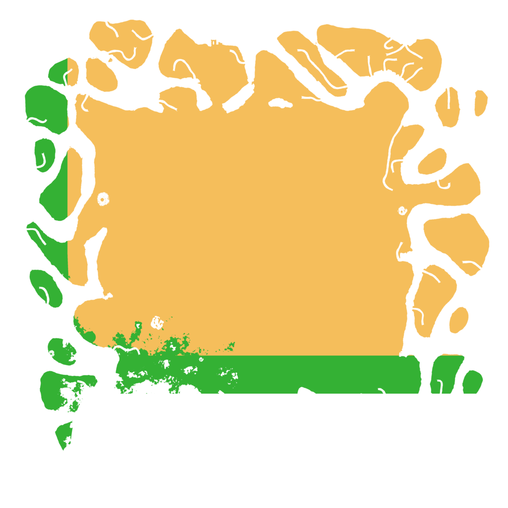 Biome Rust Map: Procedural Map, Size: 6000, Seed: 730853527