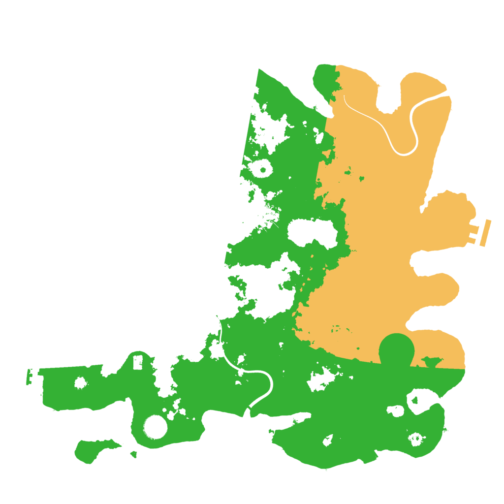Biome Rust Map: Procedural Map, Size: 3750, Seed: 1693109566