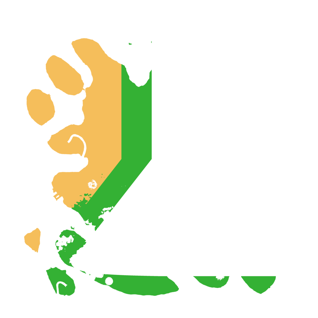 Biome Rust Map: Procedural Map, Size: 3550, Seed: 203623