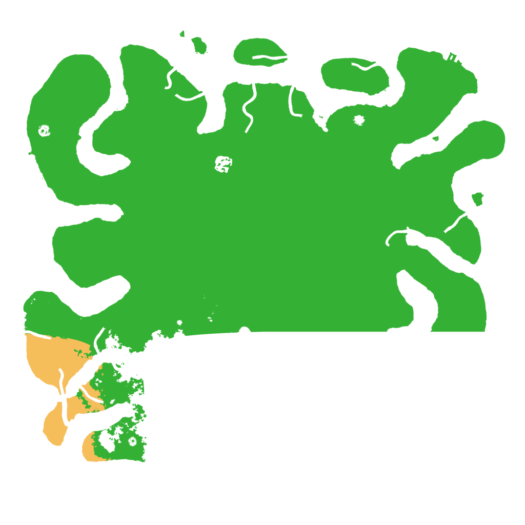 Biome Rust Map: Procedural Map, Size: 4500, Seed: 2106303484