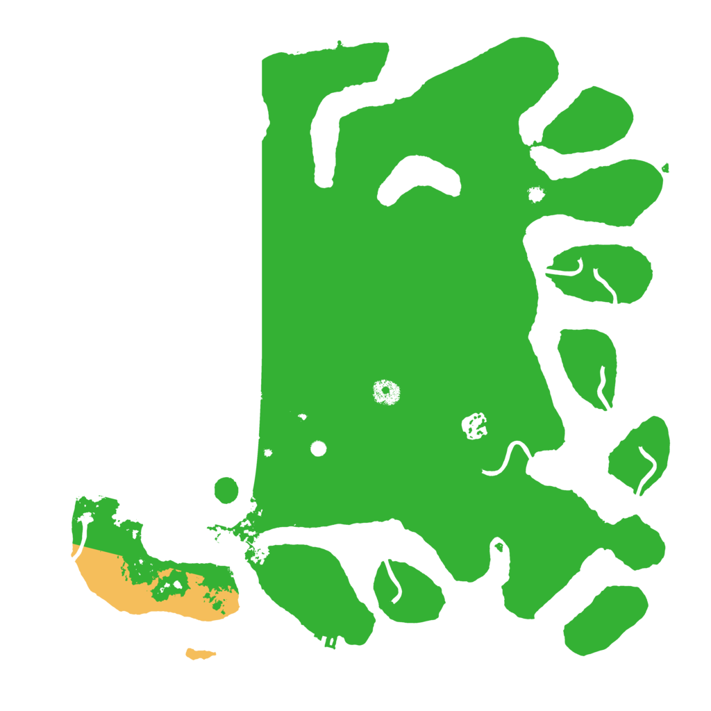 Biome Rust Map: Procedural Map, Size: 4000, Seed: 842535