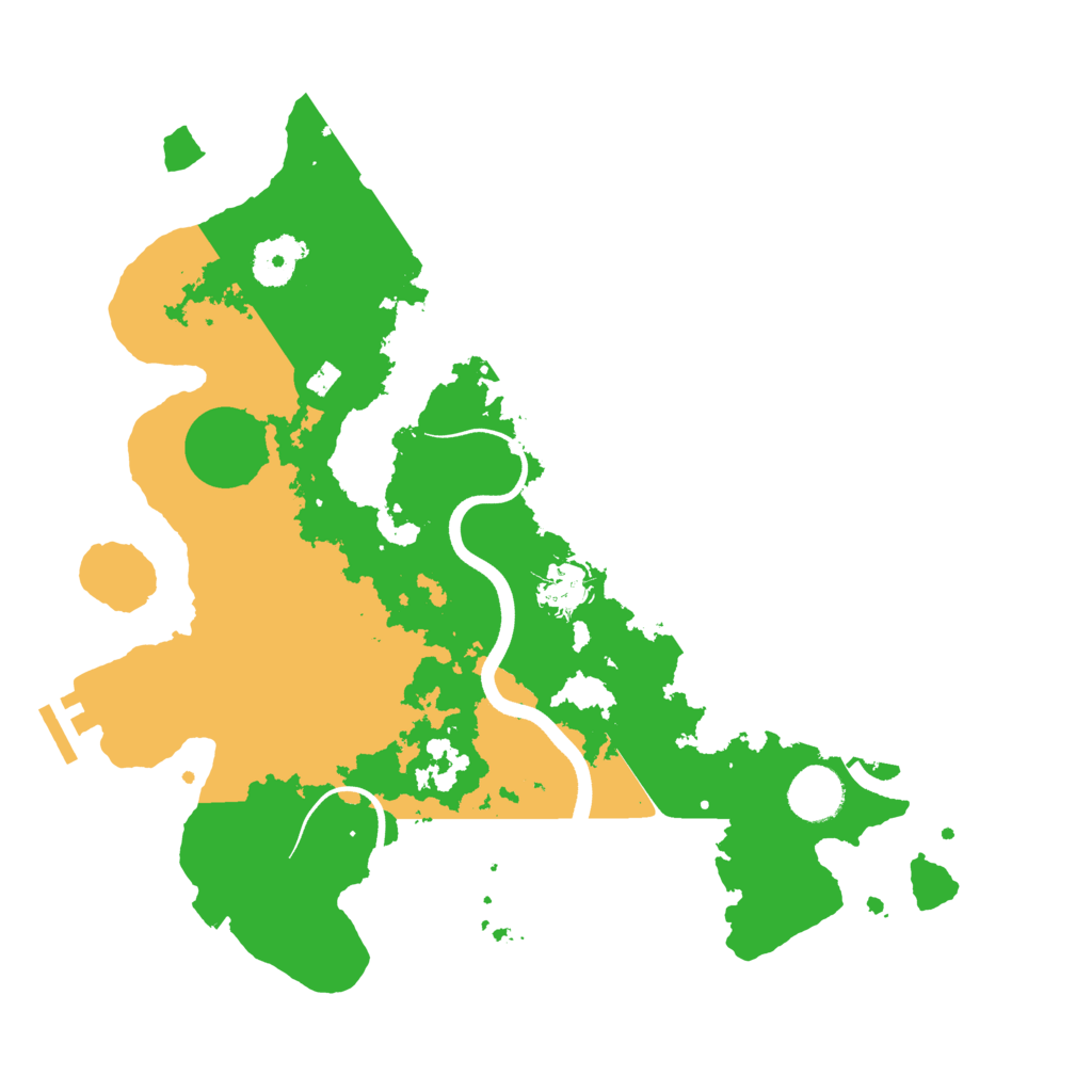 Biome Rust Map: Procedural Map, Size: 3550, Seed: 415269