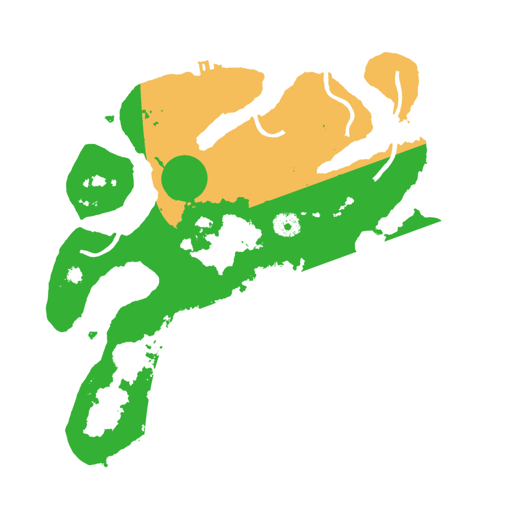 Biome Rust Map: Procedural Map, Size: 3000, Seed: 638645882